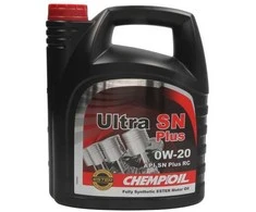 Champioil Variklio alyva Chempioil Ultra SN+ 0W20, 4L