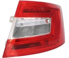 Galinis žibintas TYC Skoda Octavia III Hečbekas 2012-