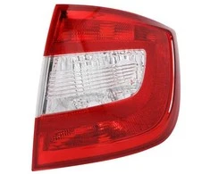 Galinis žibintas TYC Skoda Rapid Hečbekas 2012-