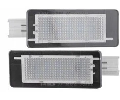NTY LED numerių apšvietimas Dacia Duster, Logan, Lodgy, Renaut Clio, Espace 2002-