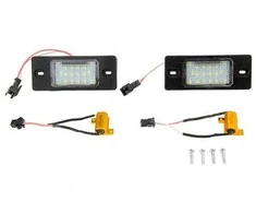 NTY LED numerių apšvietimas VW Bora, Golf Mk4, Passat B5, Tiguan, Touareg 2002-