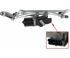 NTY Valytuvų mechanizmas su varikliuku Nissan Qashqai J10 2006-2013