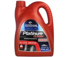 Orlen Oil Variklio alyva Orlen Platinum Classic DIESEL SEM 10W40, 4,5L