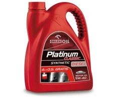 Orlen Oil Variklio alyva Orlen Platinum Classic DIESEL SYN 5W40, 4,5L