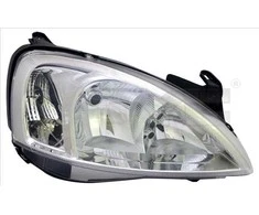 Priekinis žibintas TYC Opel Corsa C, Combo C 2000-
