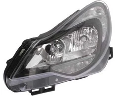 Priekinis žibintas TYC Opel Corsa D 2006-