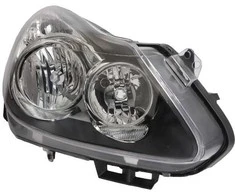 Priekinis žibintas TYC Opel Corsa D 2006-