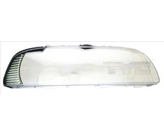 TYC Priekinio žibinto stiklas BMW 5 E39 2000-2003 (baltas posūkis)