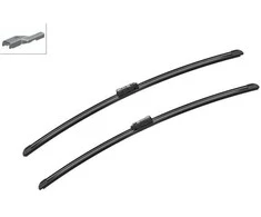 Valytuvų komplektas Bosch Aerotwin A636S, 650/650 mm