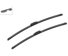 Valytuvų komplektas Bosch Aerotwin A958S, 650/650 mm