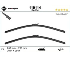 Valytuvai SWF AquaBlade 750/730mm