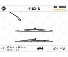 Valytuvai SWF Standart 475/475mm