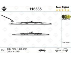 SWF Valytuvai S500/475 mm 2 vnt.
