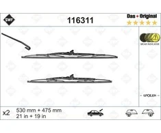 SWF Valytuvai S530/475 mm 2 vnt.