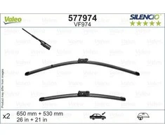 Valytuvai Valeo Silencio 650/530mm