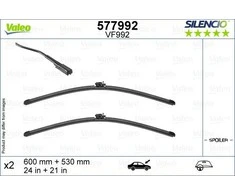 Valytuvai Valeo Silencio Xtrm 600/530mm