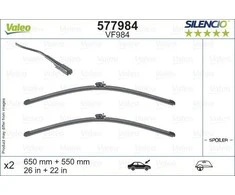 Valytuvai Valeo Silencio Xtrm 650/550mm