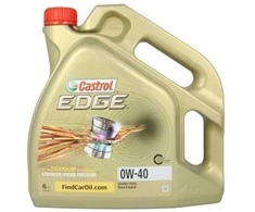 Variklinė alyva Castrol Edge 0W40, 4L