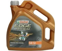 Variklinė alyva Castrol Edge 5W50 SUPERCAR, 4L