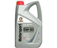 Variklio alyva Comma MOTORSPORT 5W50, 5L