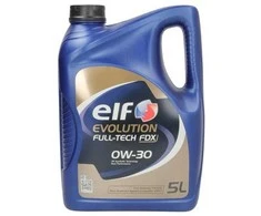 Variklio alyva ELF Evolution Fulltech FDX 0W30, 5L