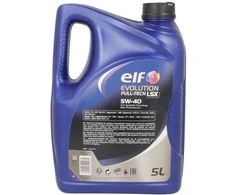Variklio alyva ELF Evolution Fulltech LSX 5W40, 5L