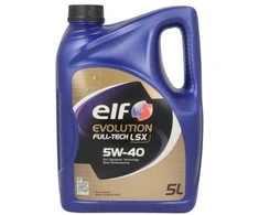 Variklio alyva ELF Evolution Fulltech LSX 5W40, 5L