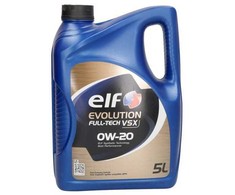 Variklio alyva ELF Evolution Fulltech VSX 0W20, 5L