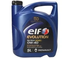 Variklio alyva ELF Evolution R-TECH SPORT 0W40, 5L