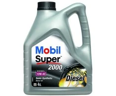 Variklio alyva Mobil Super 2000 X1 D 10W40, 4L