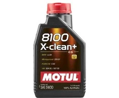 Variklio alyva Motul 8100 X-CLEAN+ 5W30, 1L