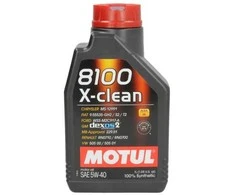 Variklio alyva Motul 8100 X-CLEAN 5W40 C3, 1L