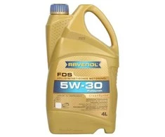 Variklio alyva Ravenol FDS SAE 5W30, 4L