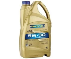 Variklio alyva Ravenol HDS SAE 5W30, 4L