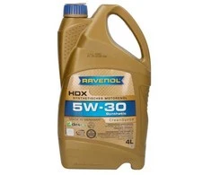 Variklio alyva Ravenol HDX SAE 5W30, 4L