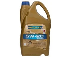 Variklio alyva Ravenol VFE SAE 5W20, 4L