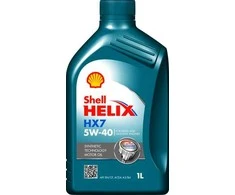 Variklio alyva Shell Helix HX7 5W40, 1L