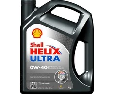 Variklio alyva Shell Helix Ultra 0W40, 4L