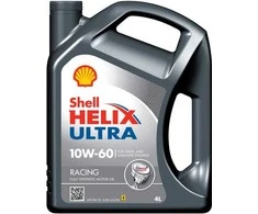 Variklio alyva Shell Helix Ultra RACING 10W60, 4L