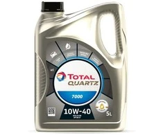 Total Alyva QUARTZ 7000 10W/40 pusiau sintetinė varikliams 5 L