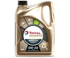 Variklio alyva Total Quartz XTRA LL 0W20, 5L