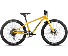 Vaikiškas dviratis Orbea MX 24 Team Disc Mango/Juodas