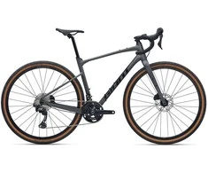 Žvyrkelis dviratis Giant Revolt 0 Stealth Chrome (2026)