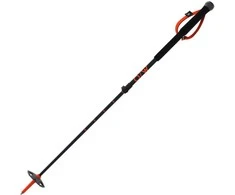 Kalnų slidinėjimo lazdos One Way TR Vario Junior 80-110 cm juodos/oranžinės