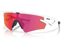 Sportiniai akiniai nuo saulės Oakley Sphaera Slash matinė balta/Prizm Field