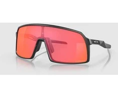 Oakley Sutro sportiniai akiniai nuo saulės matiniai juodi su Prizm Trail Torch lęšiais