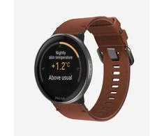 Išmanusis laikrodis POLAR IGNITE 3 TITANIUM LEATHER sportinis laikrodis