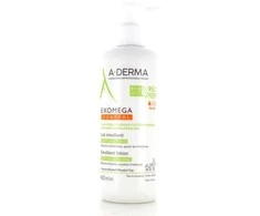 "A-Derma Exomega Control" minkštinamasis pienelis 400ml
