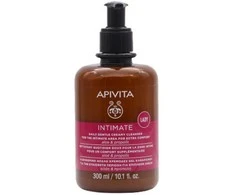 Apivita GENTLE CREAMY CLEANSER FOR DAILY INTIMATE HYGIENE With aloe vera and propolis 300 ml