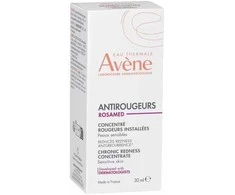 Avène Antirougeurs Rosamed Chronic Redness Concentrate paraudimą mažinantis koncentratas jautriai veido odai, 30 ml